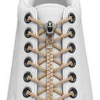 ZIPUP LACES | Schnürsenkel ohne Binden zum Zippen (beige)