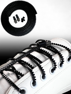 ZIPUP LACES | Schnürsenkel ohne Binden zum Zippen (schwarz)