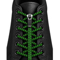 ZIPUP LACES | Schnürsenkel ohne Binden zum Zippen (grün)