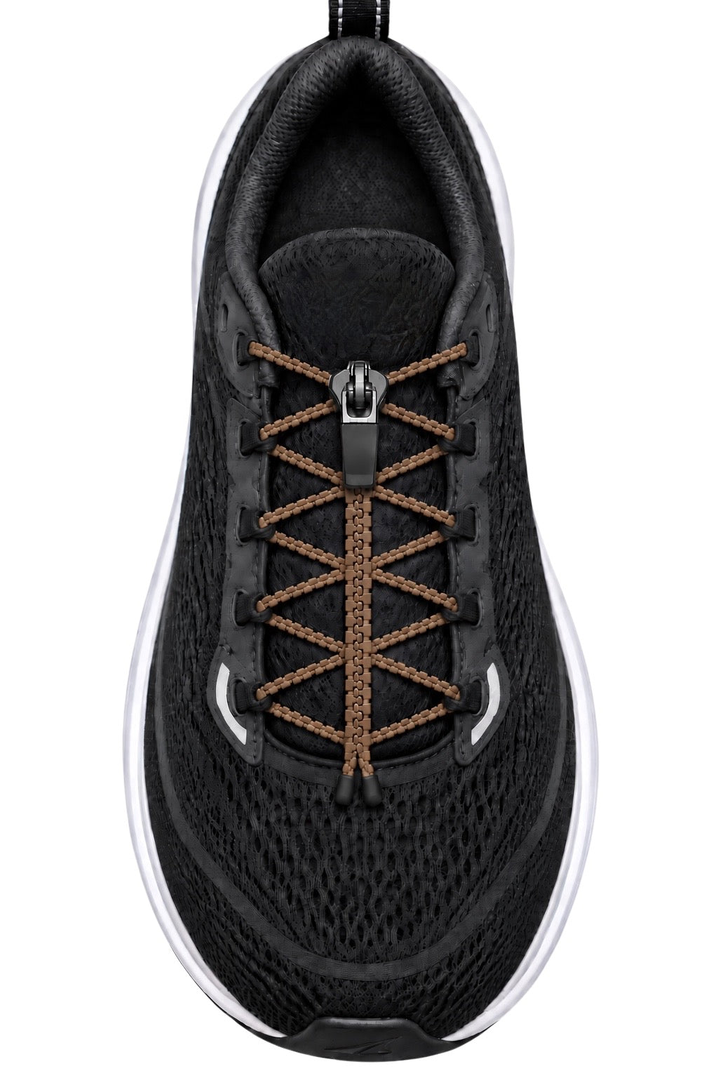 ZIPUP LACES | Schnürsenkel ohne Binden zum Zippen (braun)